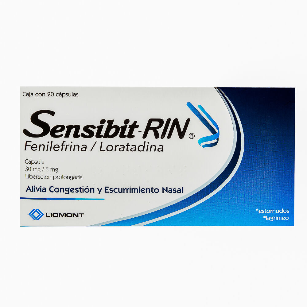 SENSIBIT RIN 20 CAP 30/5 MG