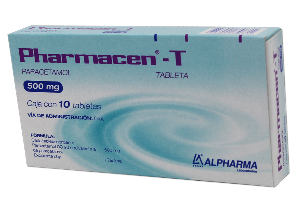 PHARMACEN-T 10 TAB 500 MG