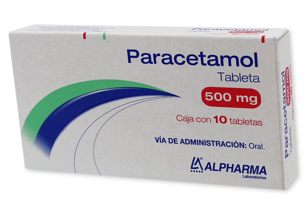 PARACETAMOL 10 TAB 500 MG