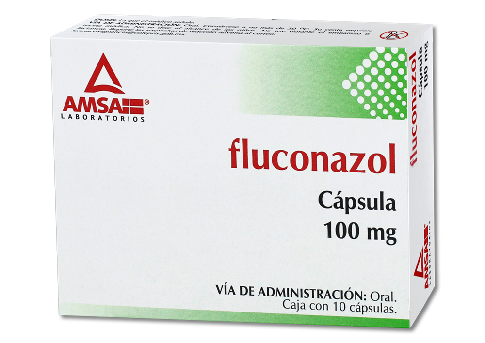 FLUCONAZOL 10 CAP 100 MG