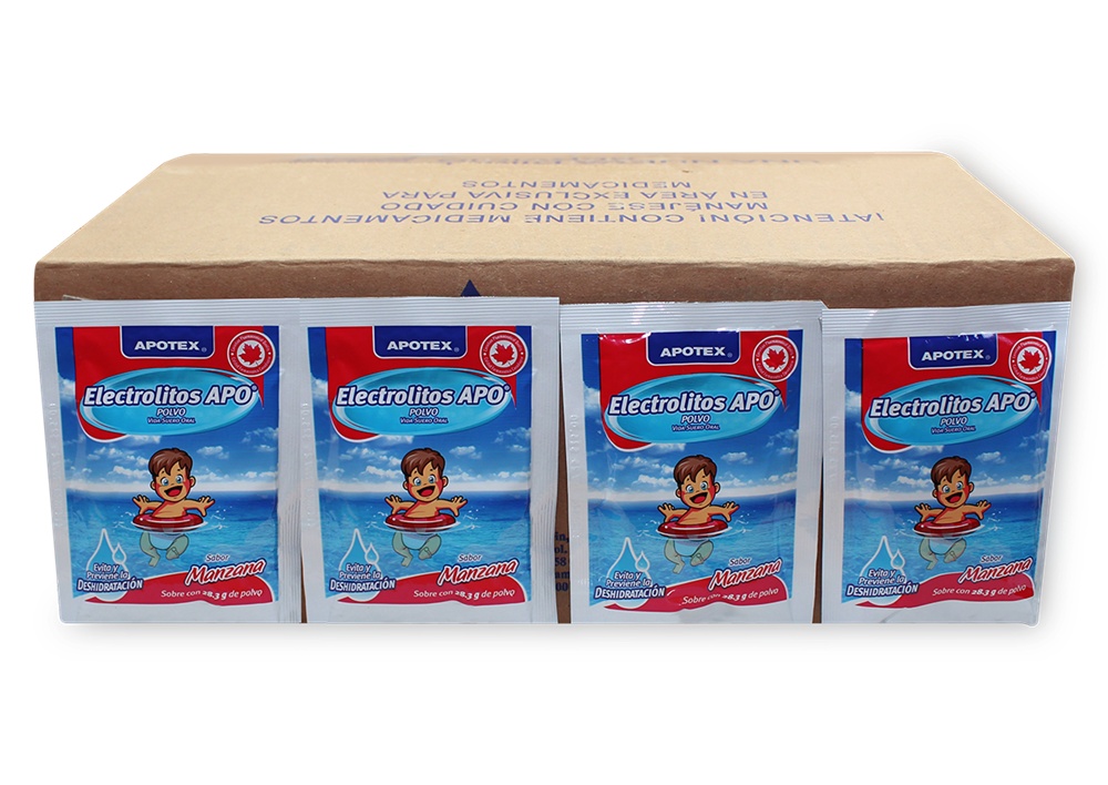 ELECTROLITOS MNZ 1 CJA 100 SOB 28.3G