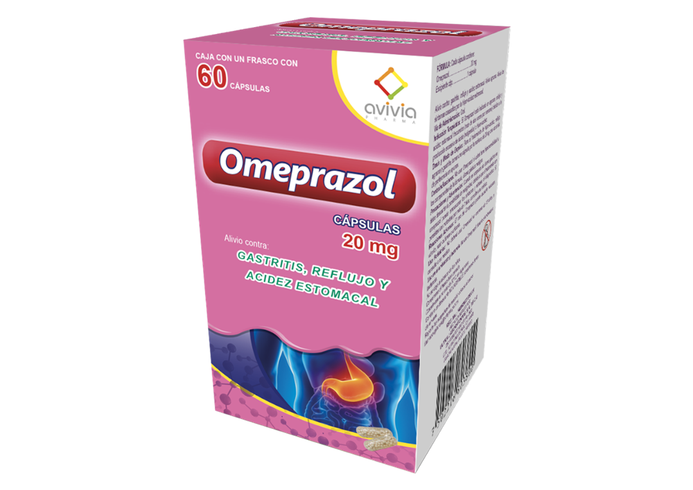 OMEPRAZOL 60 CAPS 20 MG