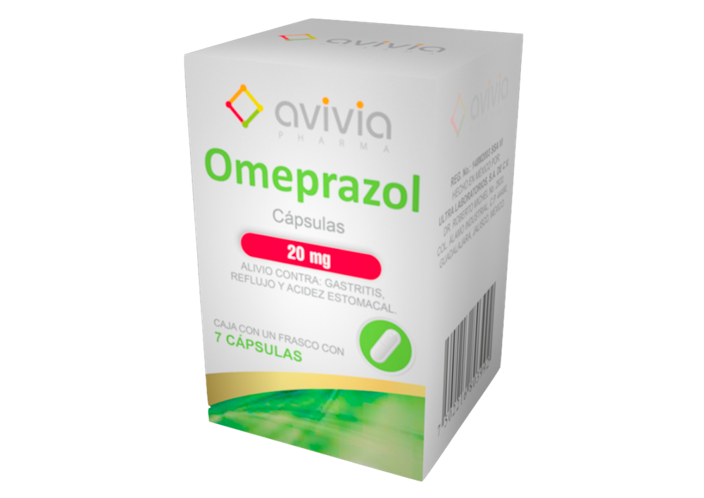 OMEPRAZOL 7 CAPS 20MG