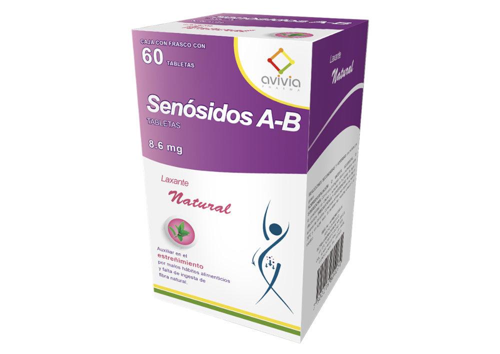 SENOSIDOS A-B 60 TAB 8.6 MG