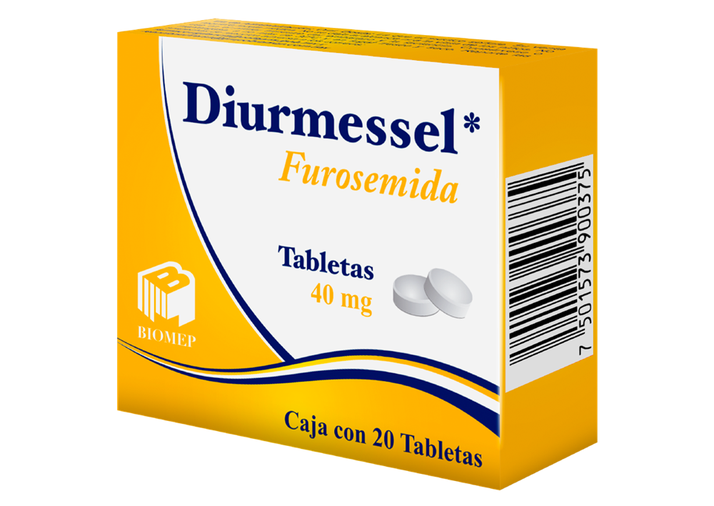 DIURMESSEL 20 TAB 40 MG