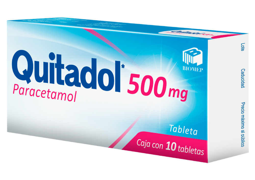 QUITADOL 10 TAB 500 MG