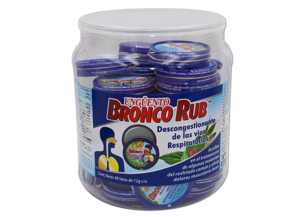 BRONCORUB 1 EXHIBIDOR 40/12 G