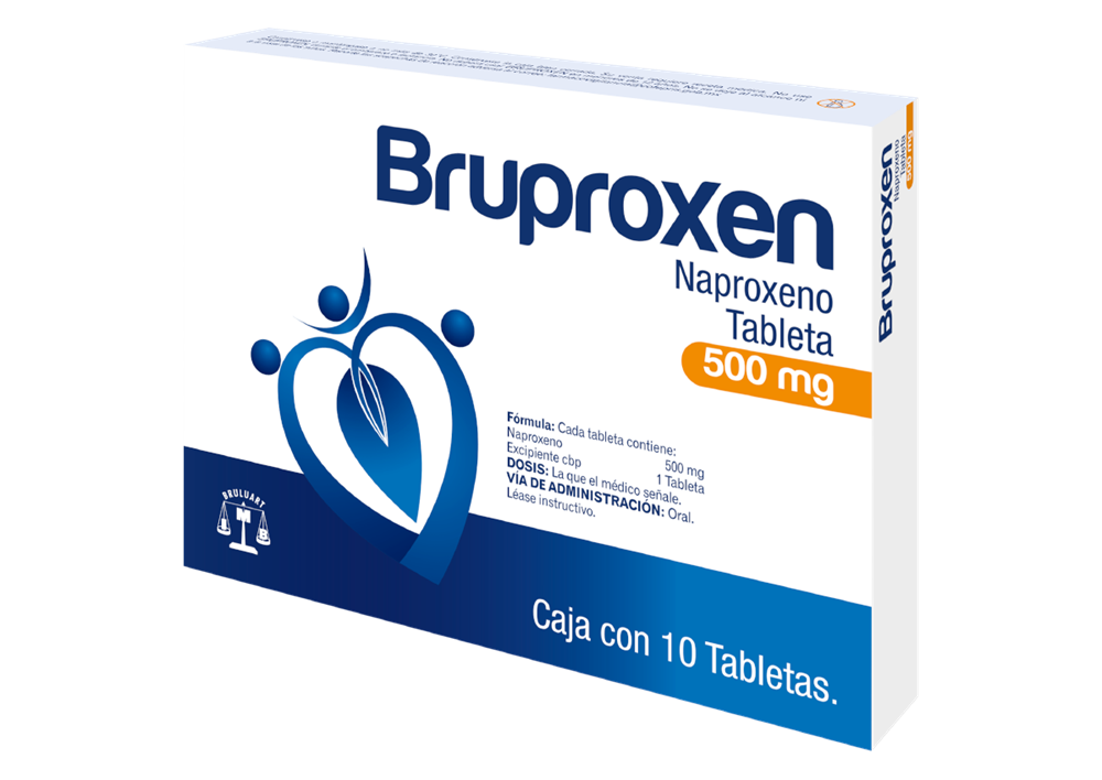 BRUPROXEN 10 TAB 500 MG