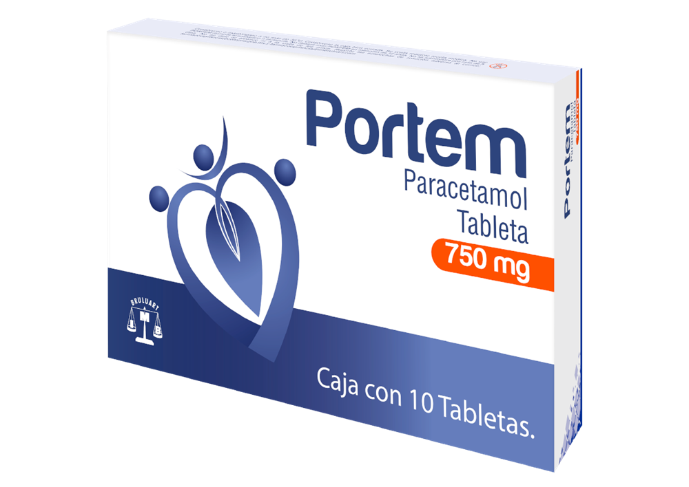 PORTEM 10 TAB 750 MG