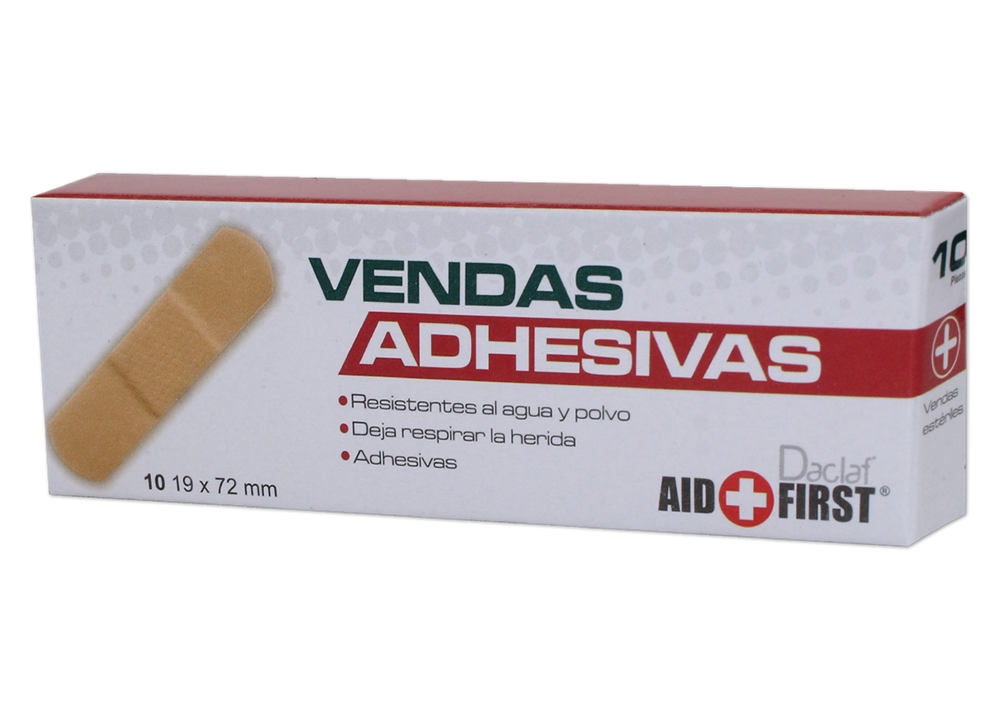 AID+FIRST VENDITAS ADHESIVAS 1 CJA C/10