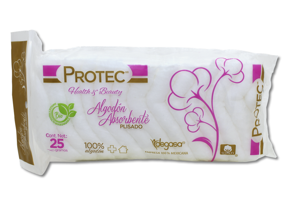 ALGODON PLISADO PROTEC 1 SOB 25 G