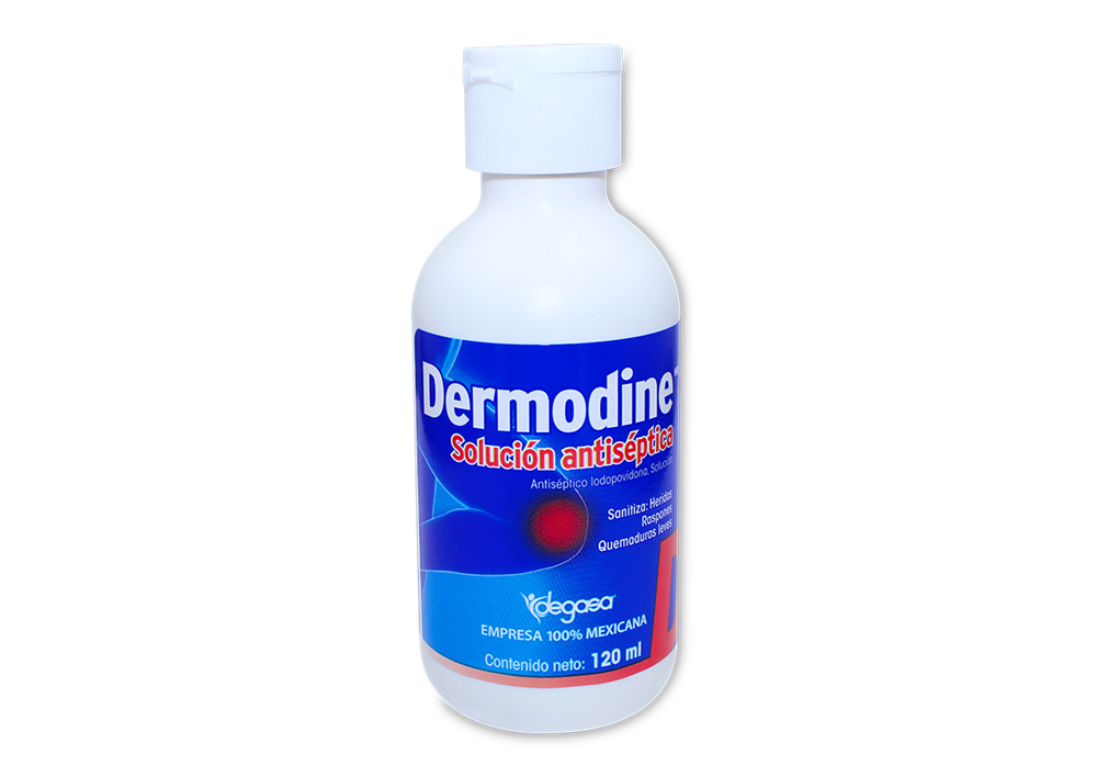 DERMODINE 1 SOL 120 ML 10 MG
