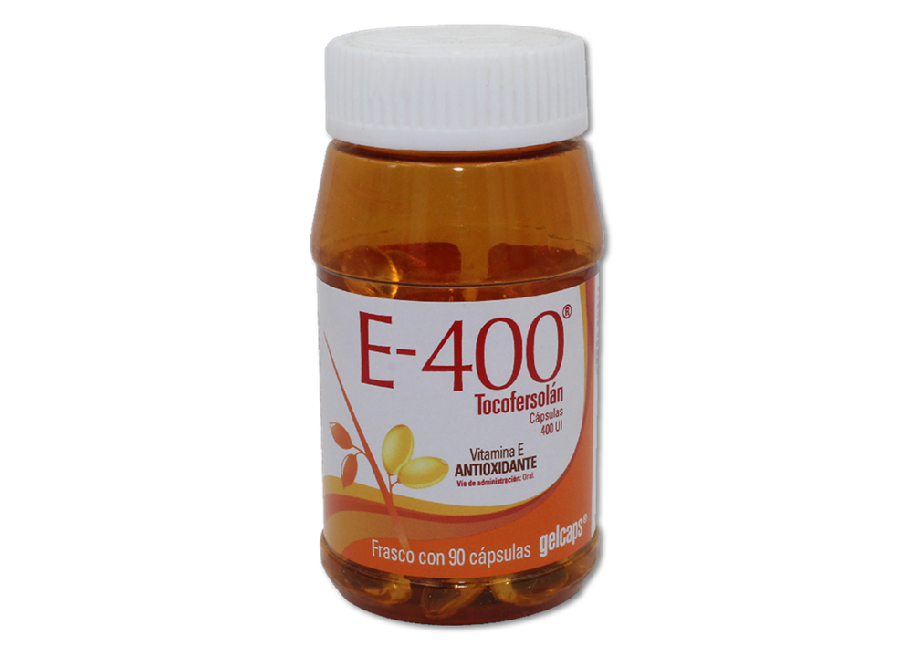 VITAMINA E-400 90 CAPS 400 MG