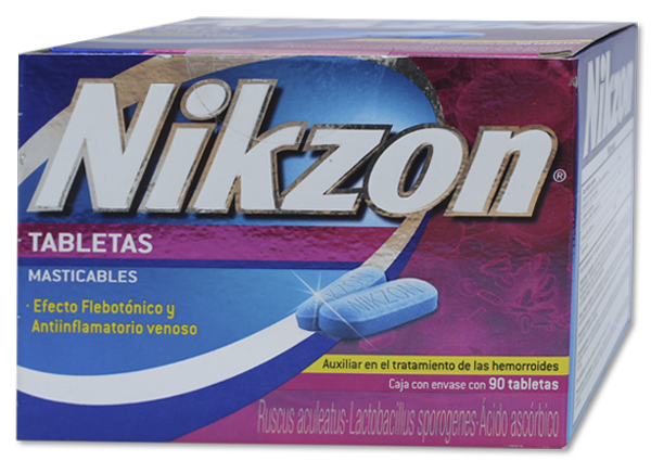 NIKZON 90 TAB 40/20/8.3 MG