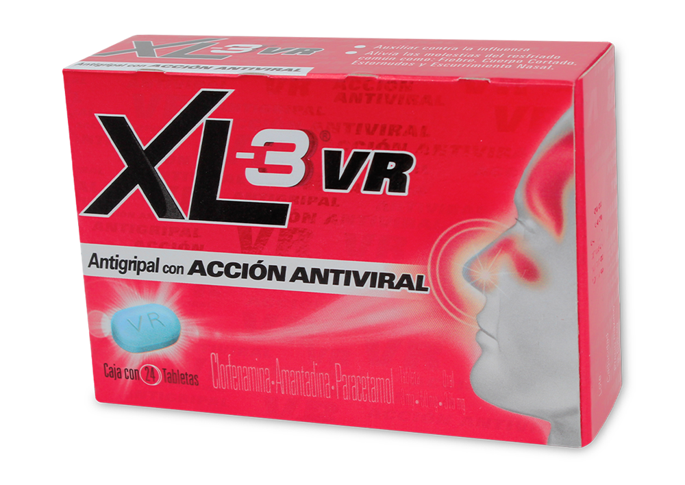 XL-3 VR 24 TAB 3/50/375 MG