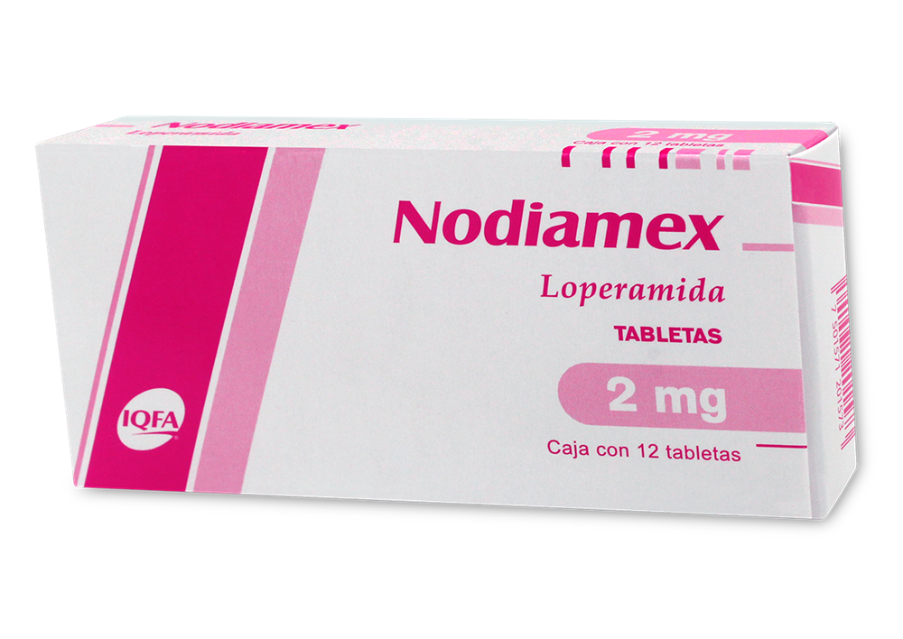 NODIAMEX 12 TAB 2 MG