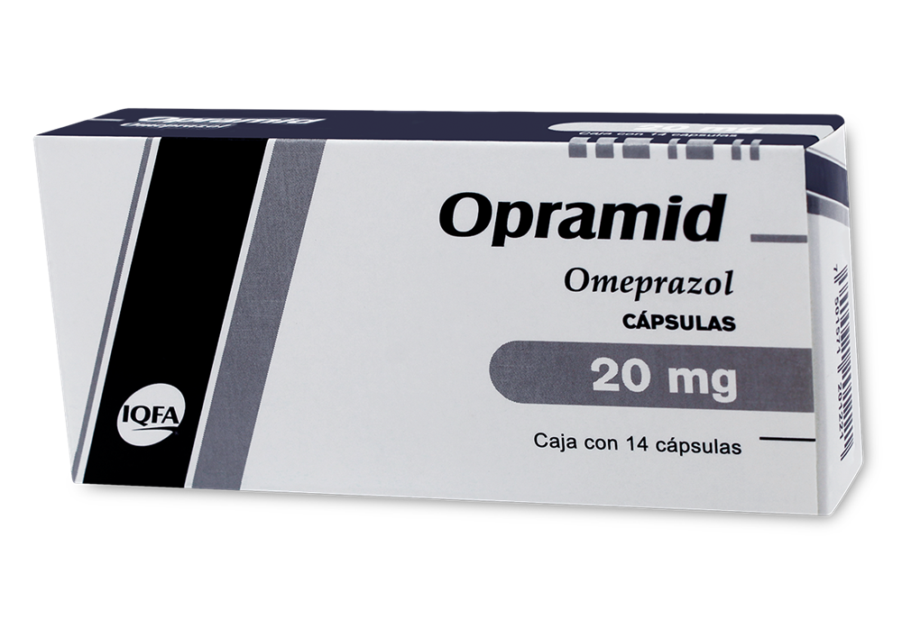 OPRAMID 14 CAPS 20 MG
