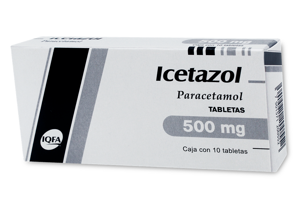 ICETAZOL 10 TAB 500 MG