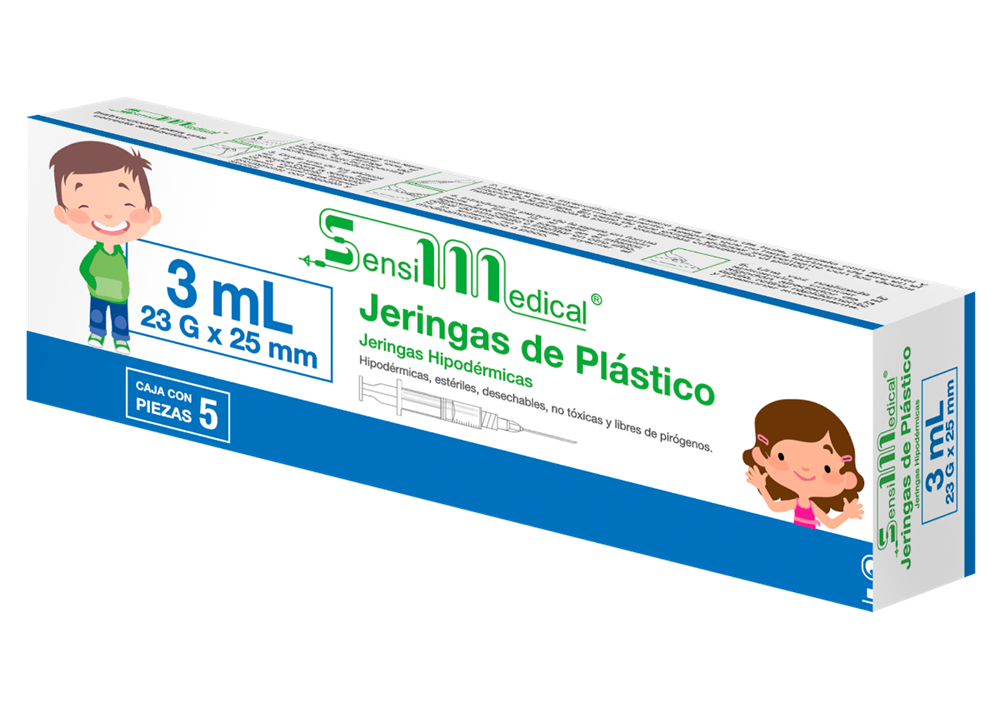 JERINGA AZUL 5 JERS 23X25MM/3 ML