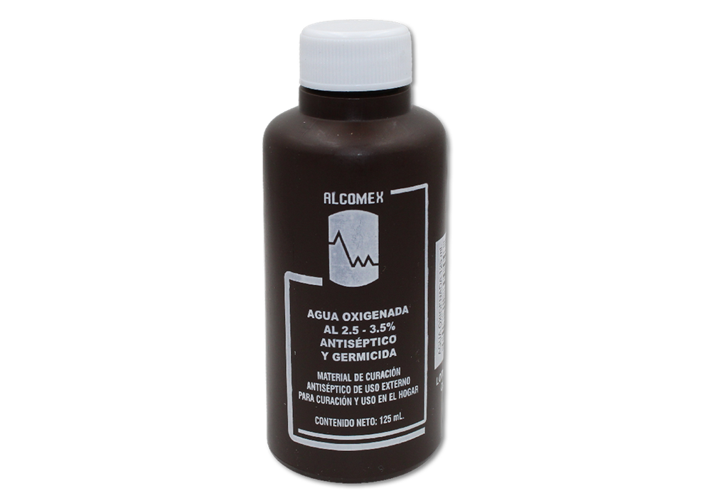 AGUA OXIGENADA ALCOMEX 125 ML