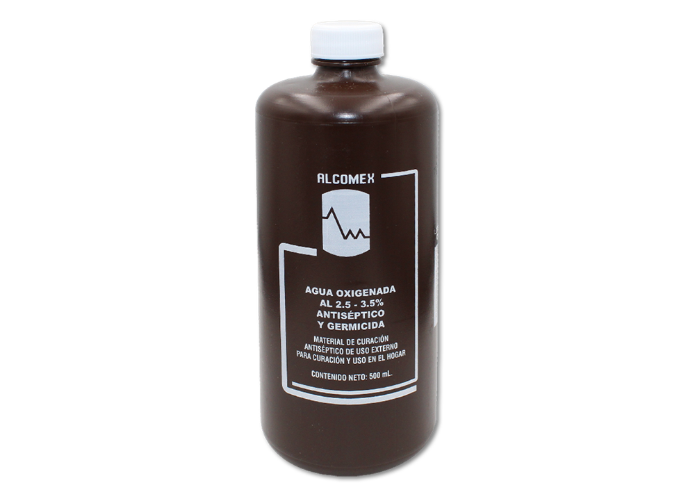 AGUA OXIGENADA ALCOMEX 500 ML