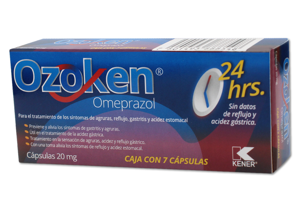 OZOKEN 7 CAPS 20 MG