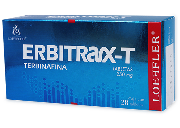 ERBITRAX-T 28 TAB 250 MG