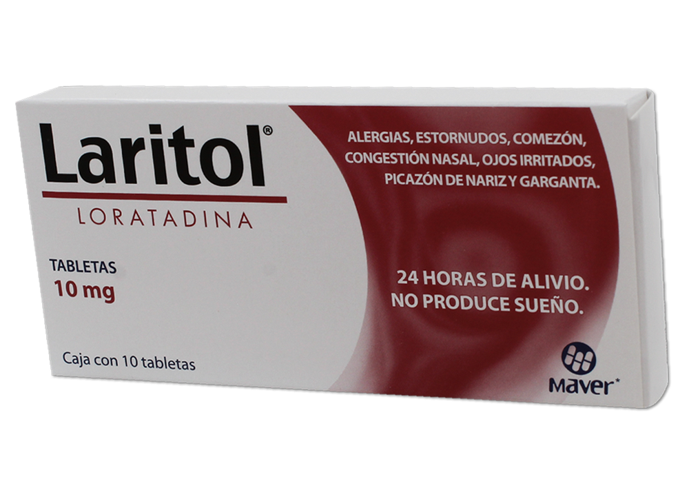 LARITOL 10 TAB 10 MG