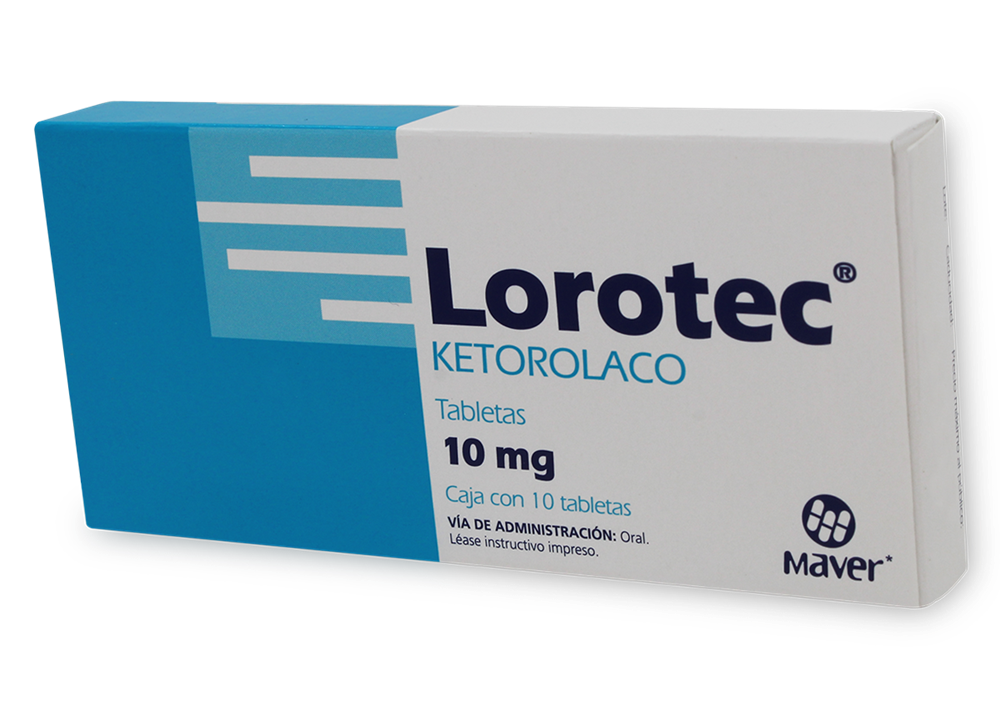 LOROTEC 10 TAB 10 MG