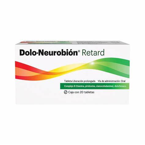 DOLO NEUROBION RETARD 20 TAB 100MG/1MG