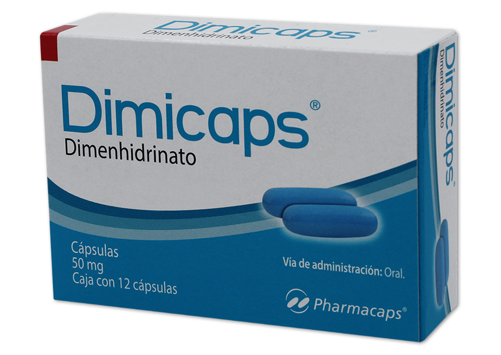 DIMICAPS 12 CAPS 50 MG