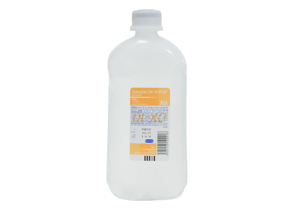 SOLUCION GLUCOSA 1 SOL 10%/500 ML