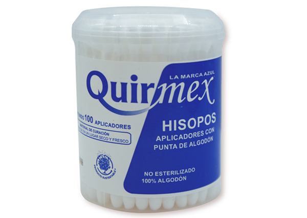 HISOPOS 1 ENVASE 100 PZAS