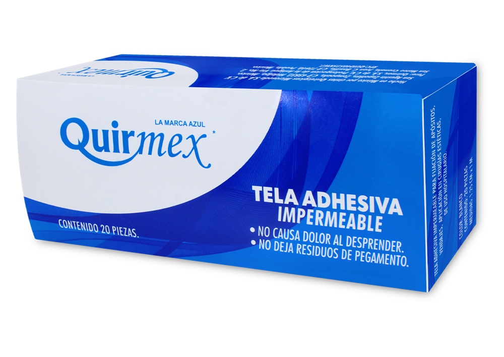 TELA ADHESIVA 20 CINTAS 1.25 CM X 1 M