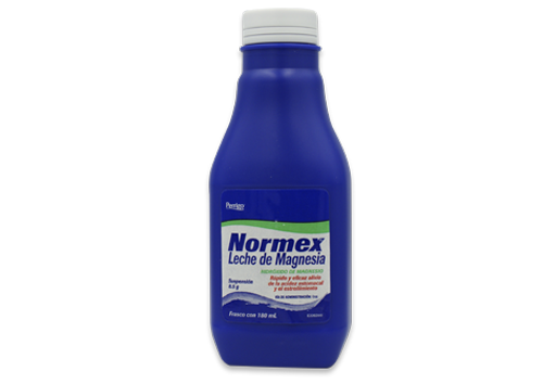LECHE MAGNESI NORMEX 1 SUSP 8.5G/180 ML