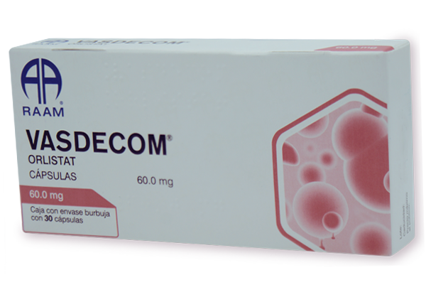 VASDECOM 30 CAPS 60 MG