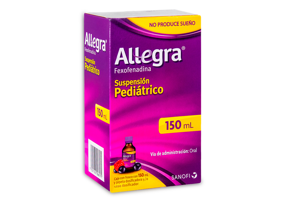 ALLEGRA 1 SUSP 6MG/ML. 150 ML