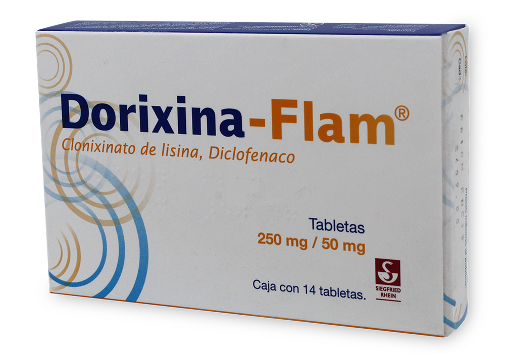 DORIXINA-FLAM 14 TAB 250/50 MG