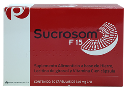 SUCROSOM F15 30 CAP 346 MG