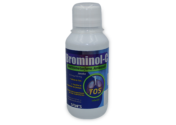 BROMINOL-C 1 SOL 113MG/150 MG/120 ML