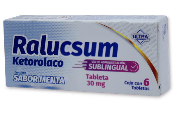 RALUCSUM 6 TAB SUBLINGUAL 30MG
