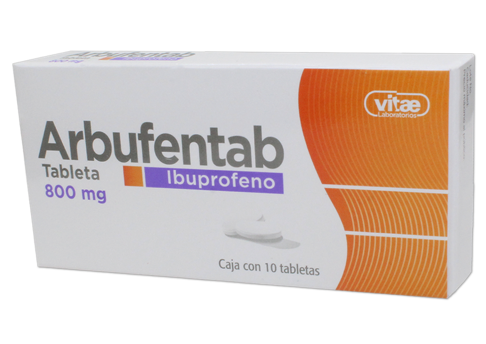 ARBUFENTAB 10 TAB 800 MG