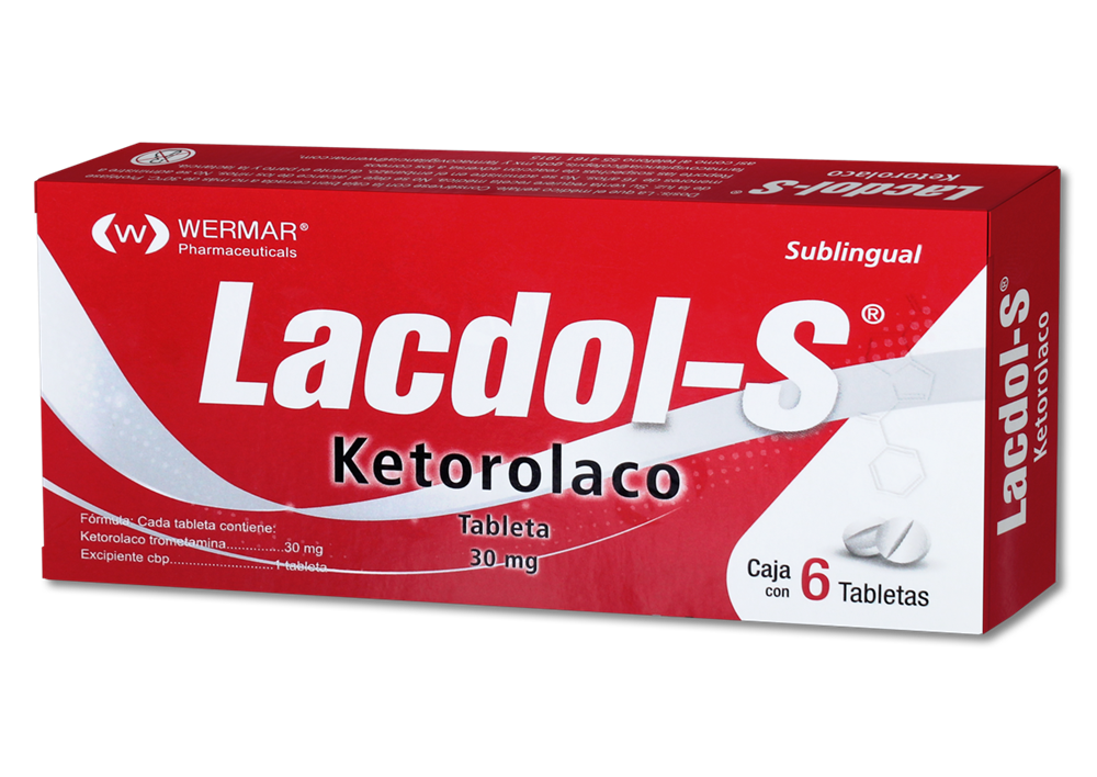 LACDOL-S 6 TAB 30MG
