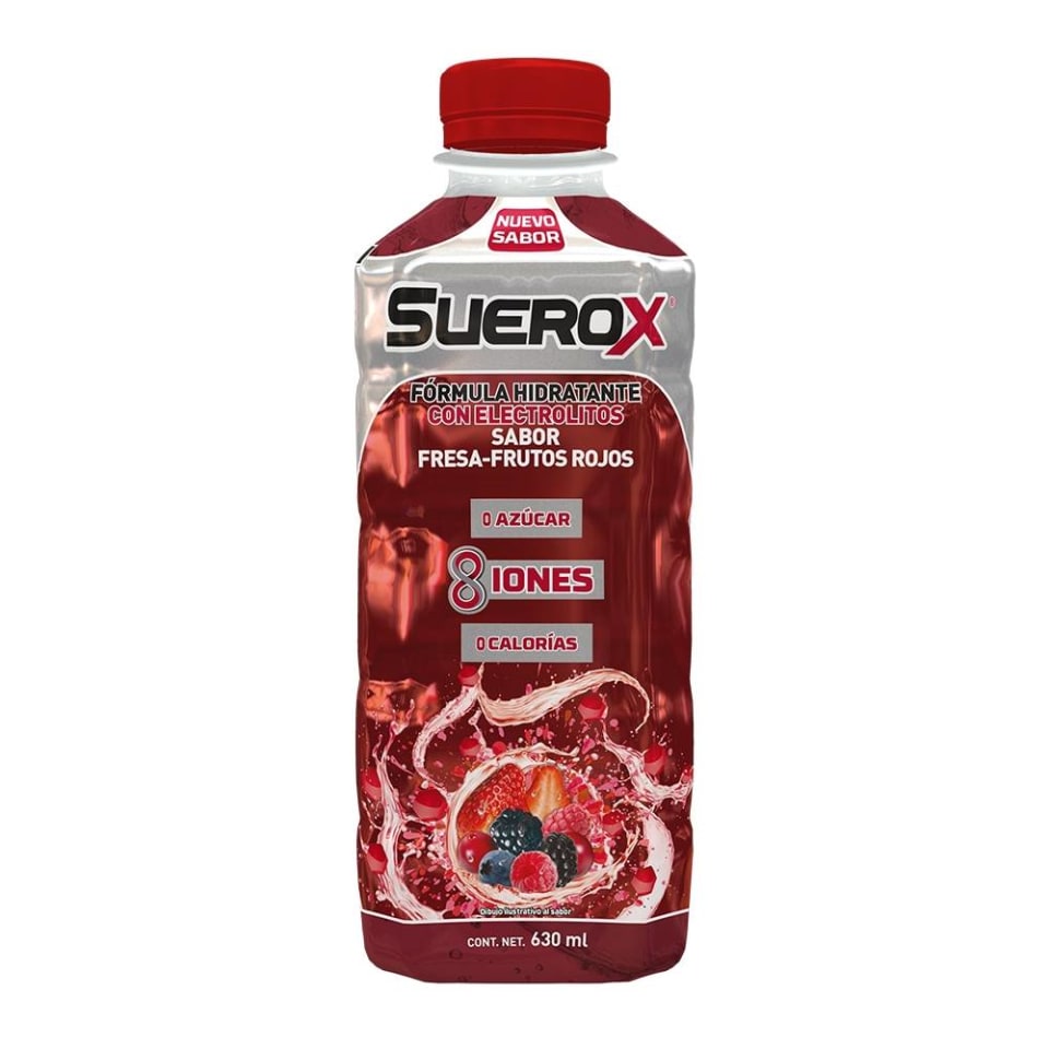 SUEROX ADU FRESA FRUTOS ROJOS 630 ML