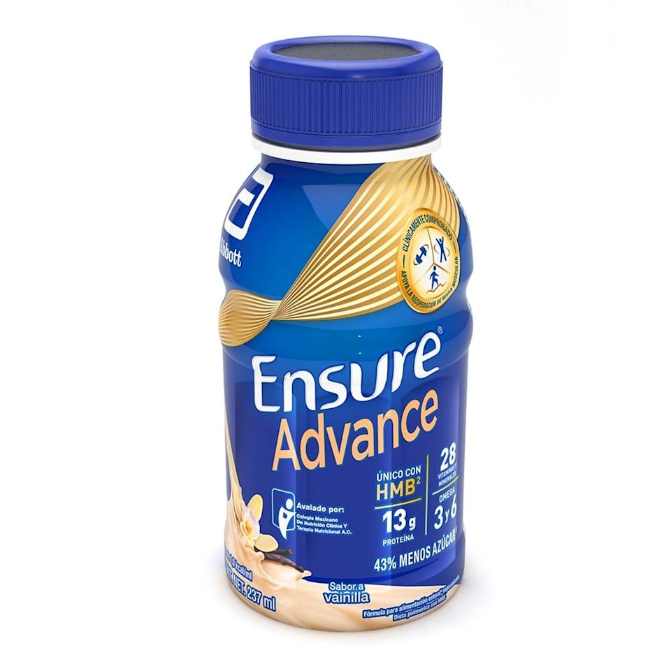 ENSURE ADVANCE VAINILLA 1 FRASCO 237 ML