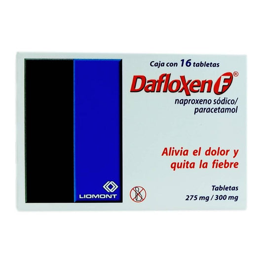 DAFLOXEN F 16 TAB 275/300MG