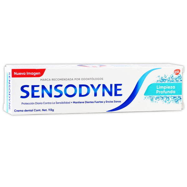 SENSODYNE LIMPIEZA PROFUNDA 1 TUBO 113 G
