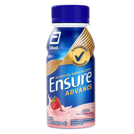 ENSURE ADVANCE FRESA 1 FRASCO 237 ML