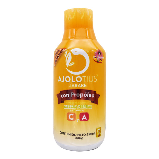 AJOLOTIUS JARABE PROPOLEO 1 JBE 250 ML