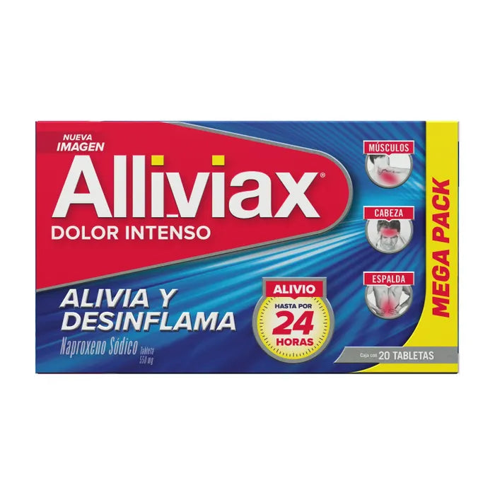 ALLIVIAX 20 TAB 550MG